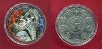 Mexiko 1 Onza Silber Plata Pura Dia de los Muertos (1 oz, Farbauflage, sehr selten / very rare) -