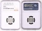 China Kwangtung 10 Cents Silber Guangxu Dragon -