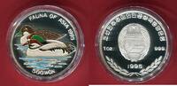 Korea, Nord Korea North 500 Won Silbermünze 1 oz Enten - Fauna of Asia -