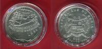 Benin 500 Francs CFA Silbermünze Soccer Fußball XV WORLD CUP UNITED STATES OF AMERICA 1994 -