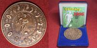 Liberia 5 Dollars Kupfer Copper Fußball WM 2006 Deutschland Soccer World Cup Germany -