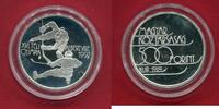 Ungarn 500 Forint Silber XVI. Olympische Winterspiele Albertville - Eishockey -