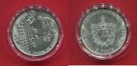 Kuba 5 Pesos Silber XV.Fußball-WM 1994 USA -