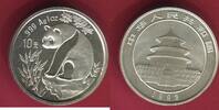 China Volksrepublik PRC 10 Yuan Silbermünze Panda 1 Unze Silber -