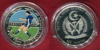 Republik Sahara 500 Pesetas mit Farbauflage XVI WORLD CUP France 1998 -