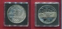 USA 1 Dollar Silber Olympische Winterspiele Salt Lake City 2002 proof in capsule with certificate