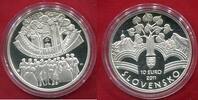 Slowakei Slovensko 10 Euro Silber 2011 Die Zobor &auml;lteste Urkundenorigina... 37.60 &pound;  +  10.25 &pound; shipping