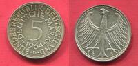 Bundesrepublik Deutschland 5 DM Silber Kursmünze Silberadler -
