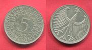 Bundesrepublik Deutschland 5 DM Silber Kursmünze, Silberadler Jahrgang Key Date -