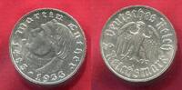 Deutschland Germany 1933 - 1945 2 Mark Gedenkmünze Martin Luther -