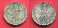 Bundesrepublik Deutschland 5 DM Silber Kursmünze Silberadler -