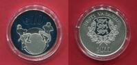 Estland 10 Euro Silber Estonia's Future (m. Farbauflage) -