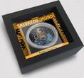 20 Dollars SALVATOR MUNDI Bubble Wrap Art 3 Oz Silver Coin 20$ Cook Islands 2025 Proof