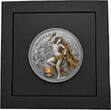MAENAD IN THE FLAME 2 Oz Silver Coin 2000 Francs Cameroon 2026 Antique Finish