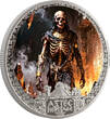 5 Dollars MICTLANTECUTLI Aztec Heritage 1/2 Oz Silver Coin 5$ Liberia 2026 Proof
