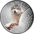 GREY WOLF Mexican Cinco Grande 1/4 Oz Silver Coin 500 Francs Cameroon 2026 BU-Brilliant Uncirculated