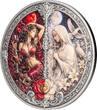 7 Dollars LUST VS CHASTITY Seven Sins and Virtues 3 Oz Silver Coin 7$ Niue 2026 Antique Finish