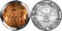 Cameroon 1000 Francs PREHISTORIC ALIEN PAINTING We Are Not Alone 1 Oz Silver Coin 1000 Francs Cameroon 2026 -
