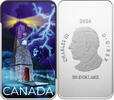 Canada 20 Dollars GIBRALTAR POINT LIGHTHOUSE Haunted Canada 1 Oz Silver Coin 20$ Canada 2026 -