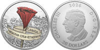 Canada 20 Dollars REMEMBRANCE DAY 1 Oz Silver Coin 20$ Canada 2026 -