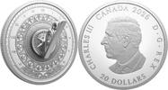 Canada 20 Dollars SUNDIAL 1 Oz Silver Coin 20$ Canada 2026 -