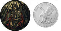 United States 1 Dollar ABYZOU Daughters of Darkness 1 Oz Silver Coin 1$ USA 2026 -