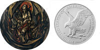 United States 1 Dollar LILITH Daughters of Darkness 1 Oz Silver Coin 1$ USA 2026 -