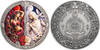 Niue 7 Dollars LUST VS CHASTITY Seven Sins and Virtues 3 Oz Silver Coin 7$ Niue 2026 -