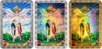 Cameroon 1000 Francs LOVERS Tarot Card Blind Box 1 Oz Silver Coin 1000 Francs Cameroon 2026 -