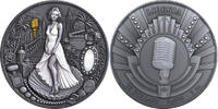 Liberia 25 Dollars BLONDE IN WHITE 2 Oz Silver Coin 25$ Liberia 2026 -