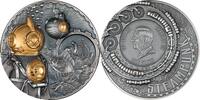 Cook Islands 100 Dollars NAUTILUS Steampunk 1 Kg Kilo Silver Coin 100$ Cook Islands 2024 -