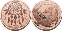 United States 1 Dollar DREAMCATCHER Native American Myth 5 Oz Copper Coin 1$ USA 2025 -