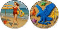 United States 1 Dollar SHORES OF LIBERTY 1 Oz Silver Coin 1$ USA 2025 -