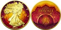United States 1 Dollar 2025 DIWALI Liberty 1 Oz Silver Coin 1$ USA 2025 ... 86.65 £  +  17.34 £ shipping