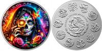Mexico 2024 DIA DE LOS MUERTOS Death Libertad 1 Oz Silver Coin Mexico 20... 112.66 £  +  17.34 £ shipping