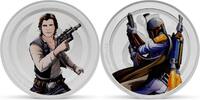   HAN SOLO VS BOBA FETT Star Wars Good and Evil 1 Oz Silver Medal 2025 B... 103.99 £  +  17.34 £ shipping