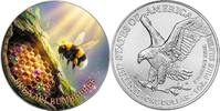 United States 1 Dollar 2025 BRENARI BUMBLEBEE Forest Totems 1 Oz Silver ... 86.65 £  +  17.34 £ shipping