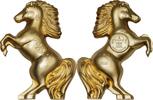 WILD HORSE Lunar Year Gilded 1 Oz Silver Coin 1000 Togrog Mongolia 2026 Silk Finish