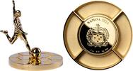 Samoa 10 Dollars 2026 ROTATING FOOTBALL PLAYER 3D 5 Oz Silver Coin 10$ S... 780.21 £ free shipping