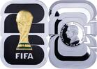 Solomon Islands 10 Dollars 2026 26 Fifa Shaped 26 Oz Silver Coin 10$ Sol... 2,080.64 £ free shipping