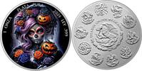Mexico 2024 DIA DE LOS MUERTOS Black Halloween Libertad 1 Oz Silver Coin... 112.66 £  +  17.34 £ shipping