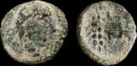 IBERIAN PUNIC REPUBLICAN  Ancient - Tamuda?, western Mauritania Ae Semis - 18 mm / 4.08 gr. VF