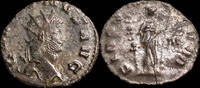 Roman Empire Gallienus Ae Antoninianus - FIDES MILITVM - 20 mm / 2.34 gr. -