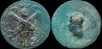 MILITARY BUTTONS Button Military French Regiment 7, Napoleonic Wars, 22 mm. -
