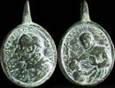 RELIGIOUS MEDALS  Medal XVI-XVII centuries, S. Carlos Borromeo, 29x19 mm... 34.68 £  +  6.94 £ shipping