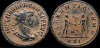 Roman Empire  Probus - CLEMENTIA TEMP, Antiochia - 21 mm / 3.75 gr. ss 34.68 £  +  6.94 £ shipping
