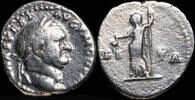 Roman Empire  Vespasian Ar Denarius - VESTA - 18 mm / 3.26 gr. ss 86.70 £ free shipping