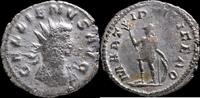 Roman Empire Gallienus Antoninianus - MARTI PACIFERO - 18 mm / 3.31 gr -