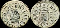 SPANISH MONARCHY  1663, 4 Maravedis Philips IV, Segovia Mint - 17 mm / 1.10 gr. VF