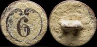 MILITARY BUTTONS Button 6 st line Infantry French army, Napoleonic wars - 15 mm. -